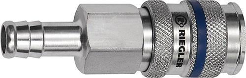 Riegler Schnellverschlusskupplung NW 7,8 Stahl Tülle LW 9 - 141520