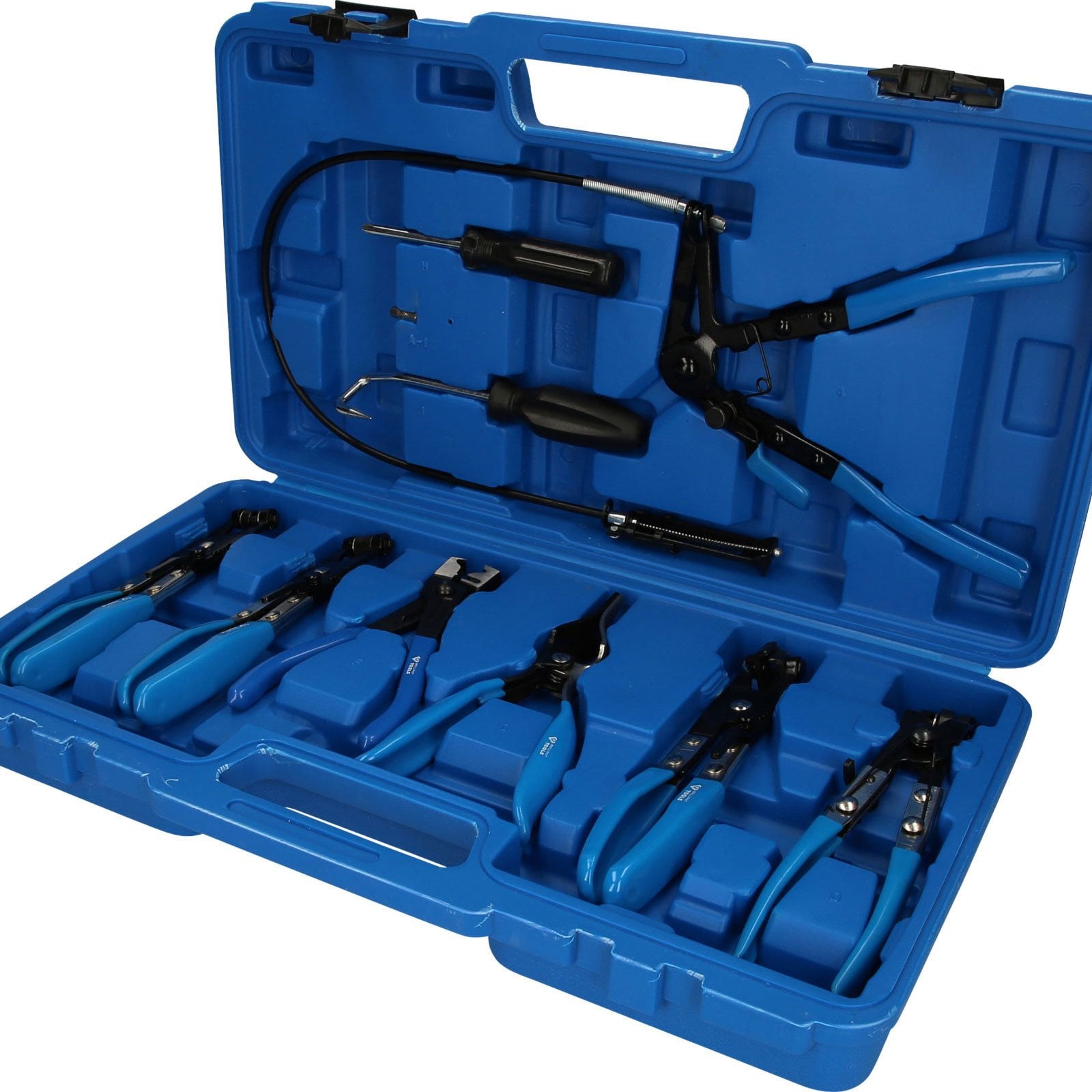 BRILLIANT TOOLS Schlauchschellenzangen-Satz 9tlg. - BT521000