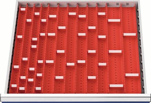 Muldeneinsatzset Fronthöhe 50 - 75 mm - 130A