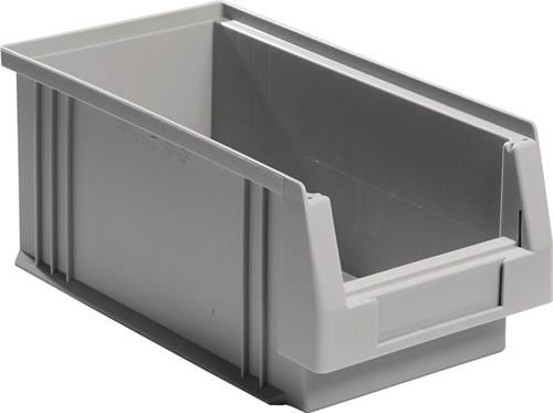 LA-KA-PE Sichtlagerkasten PLK L290 x B150 x H125 mm PP grau - 01650 02 05