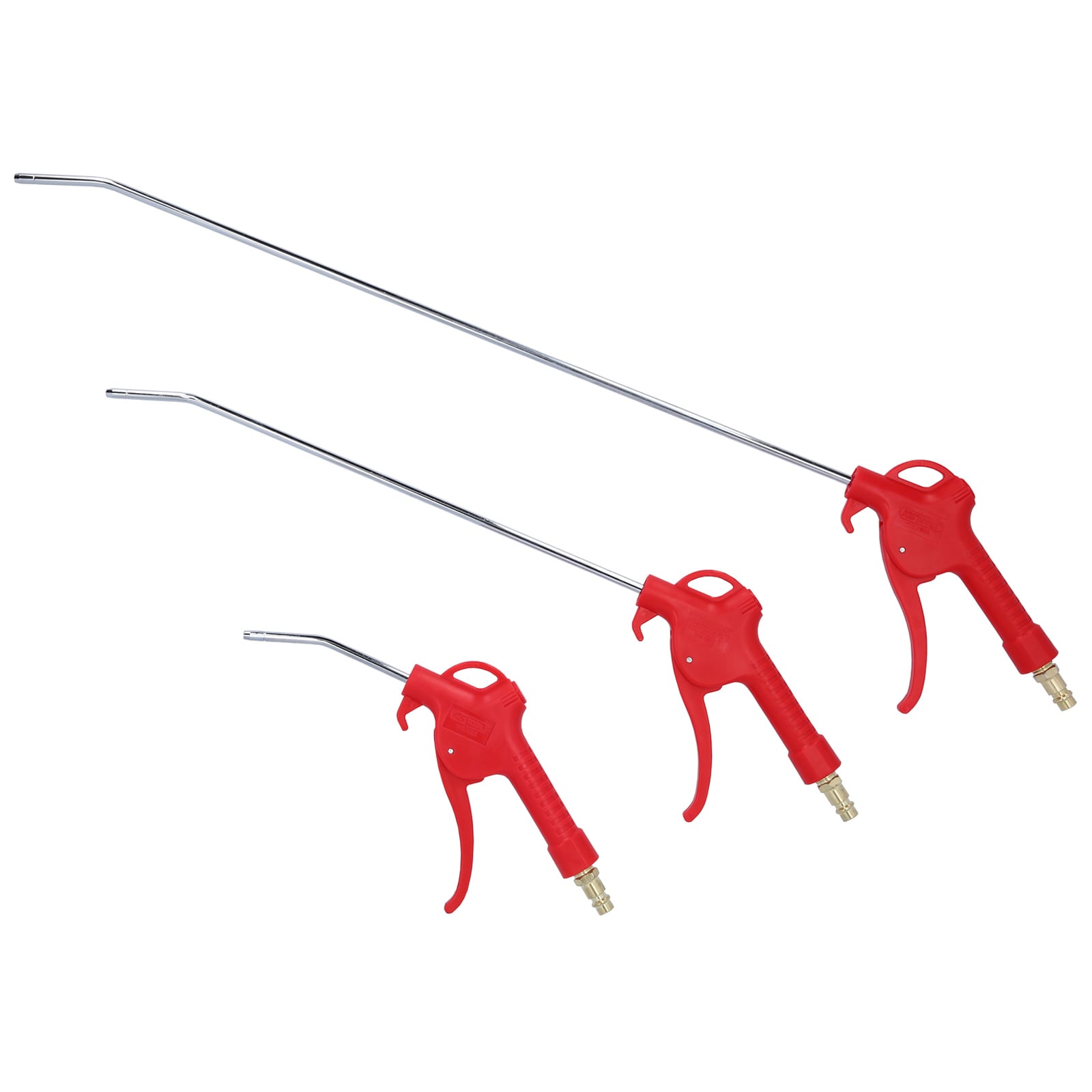 KS TOOLS Druckluft-Ausblaspistolen-Satz 3tlg. 95-510 mm - 515.1921