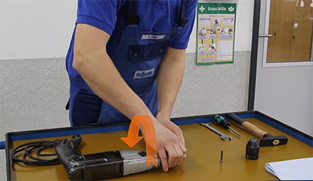 Ohne Spindelstopp – Schritt 4