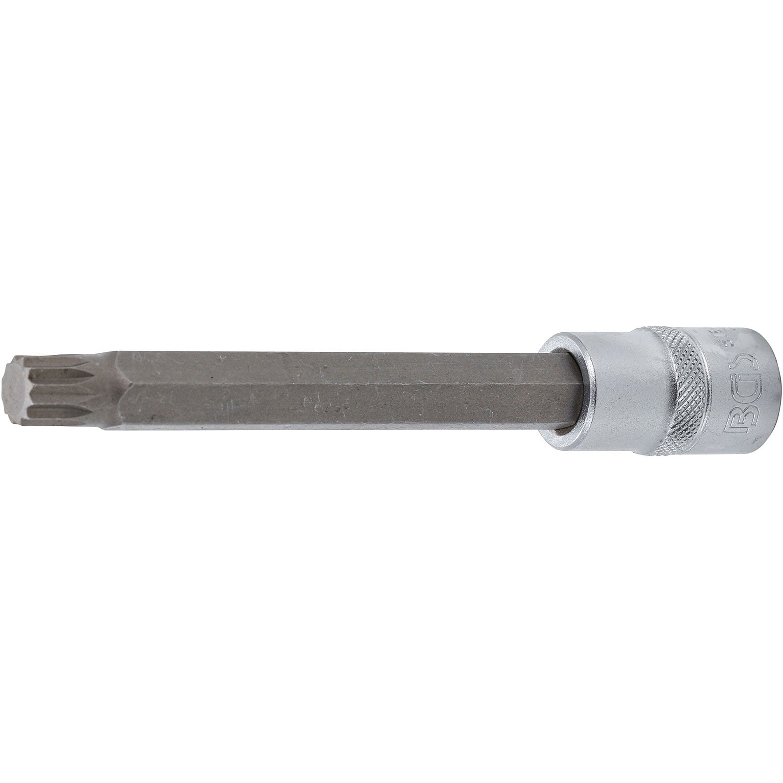 BGS Bit-Einsatz Länge 140 mm Antrieb Innenvierkant 12,5 mm (1/2") Innenvielzahn (für XZN) M12 - 5184-M12