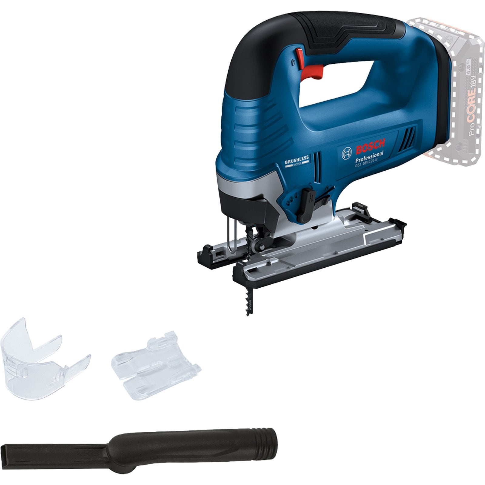 Bosch Akku-Stichsäge GST 18V-125 B Solo - 06015B3001