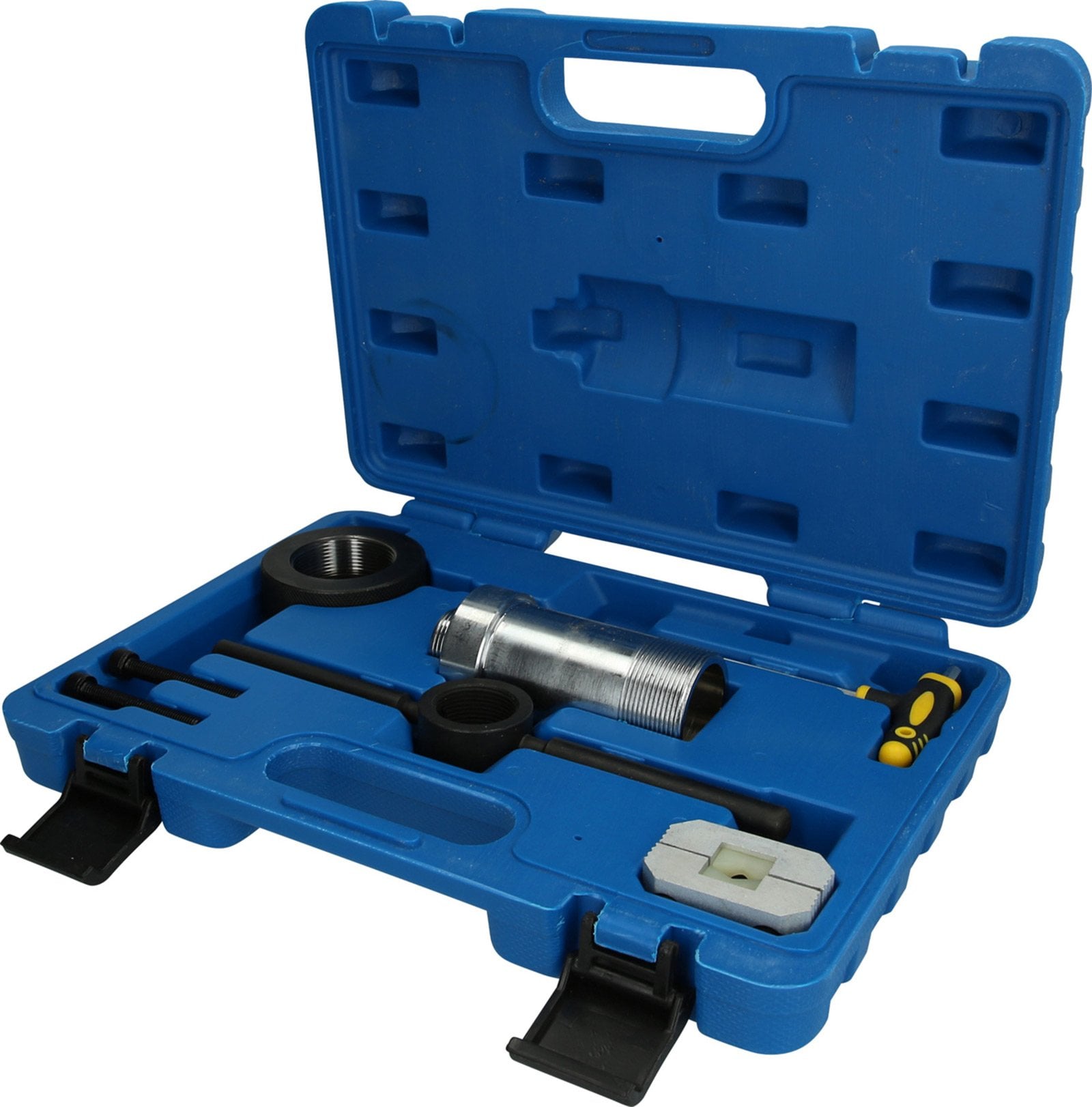 BRILLIANT TOOLS Montagewerkzeug für Stoßdämpfer mit Zuganschlagsfeder 8tlg. - BT651100