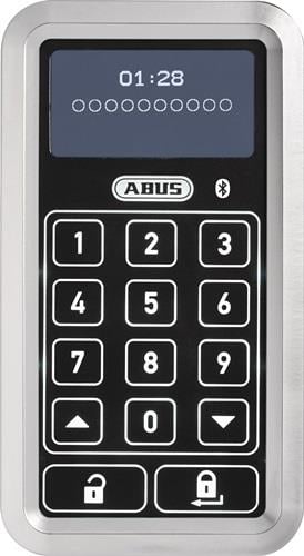 ABUS Tastatur CFT3100 S Touch-Oberfläche silber - 88314 9
