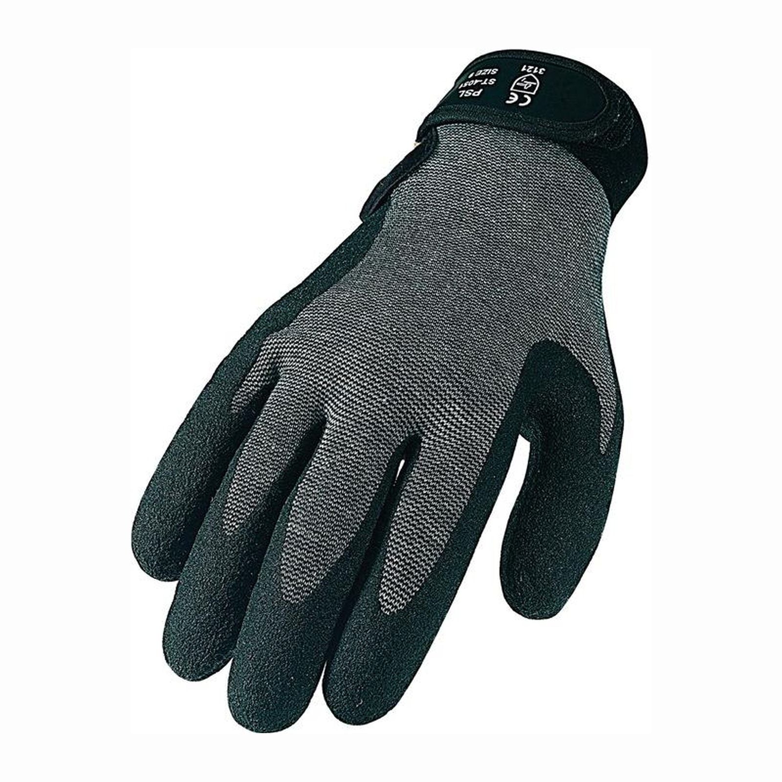 ASATEX Handschuhe grau Klettverschluss Gr. 10 - 3790/10