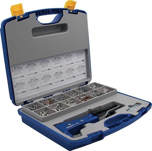 GESIPA Blindnietsortiment Nietbox 942-teilig - 1435457