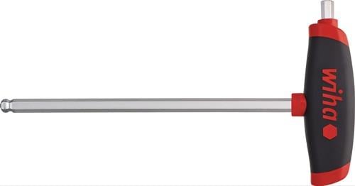 Stiftschlüssel m.Quergr.SW 5mm Klingen-L.150mm 6-KT m.Kugelk.+Seitenabtr.WIHA
