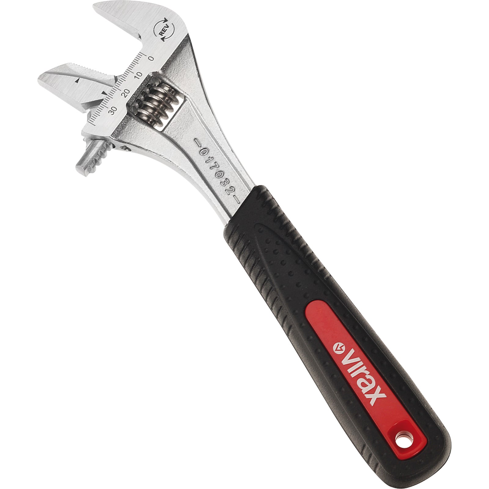 VIRAX Schraubenschlüssel 10'' mit beidseitig verwendbarem Greifer - 17032