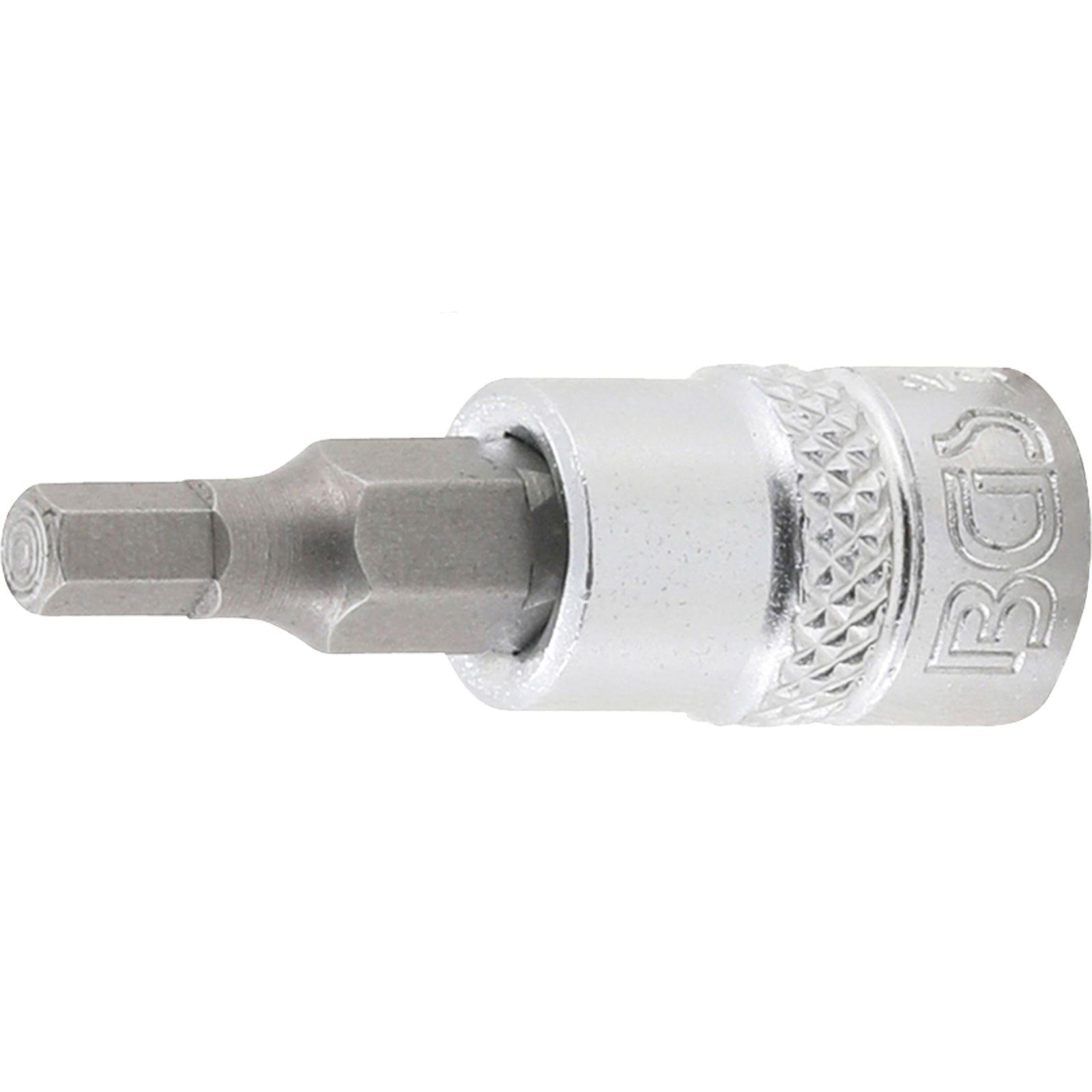 BGS Bit-Einsatz Antrieb Innenvierkant 6,3 mm (1/4") Innensechskant 5/32" - 2742