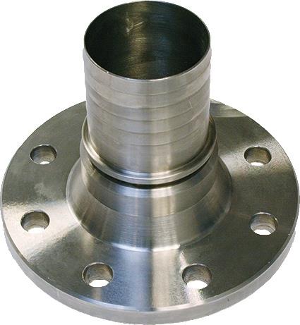 Festflansch 19mm Verz.STA TEGUMA