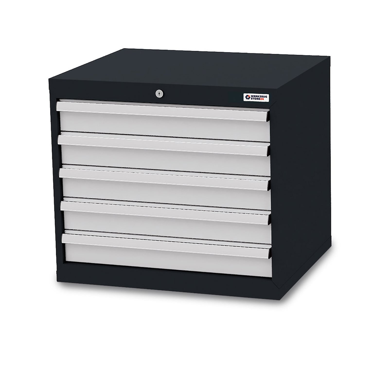 WS24 Schubladenschrank Schubladen: 5 x 100 B x T x H 700 x 575 x 620 mm - WS24-100259