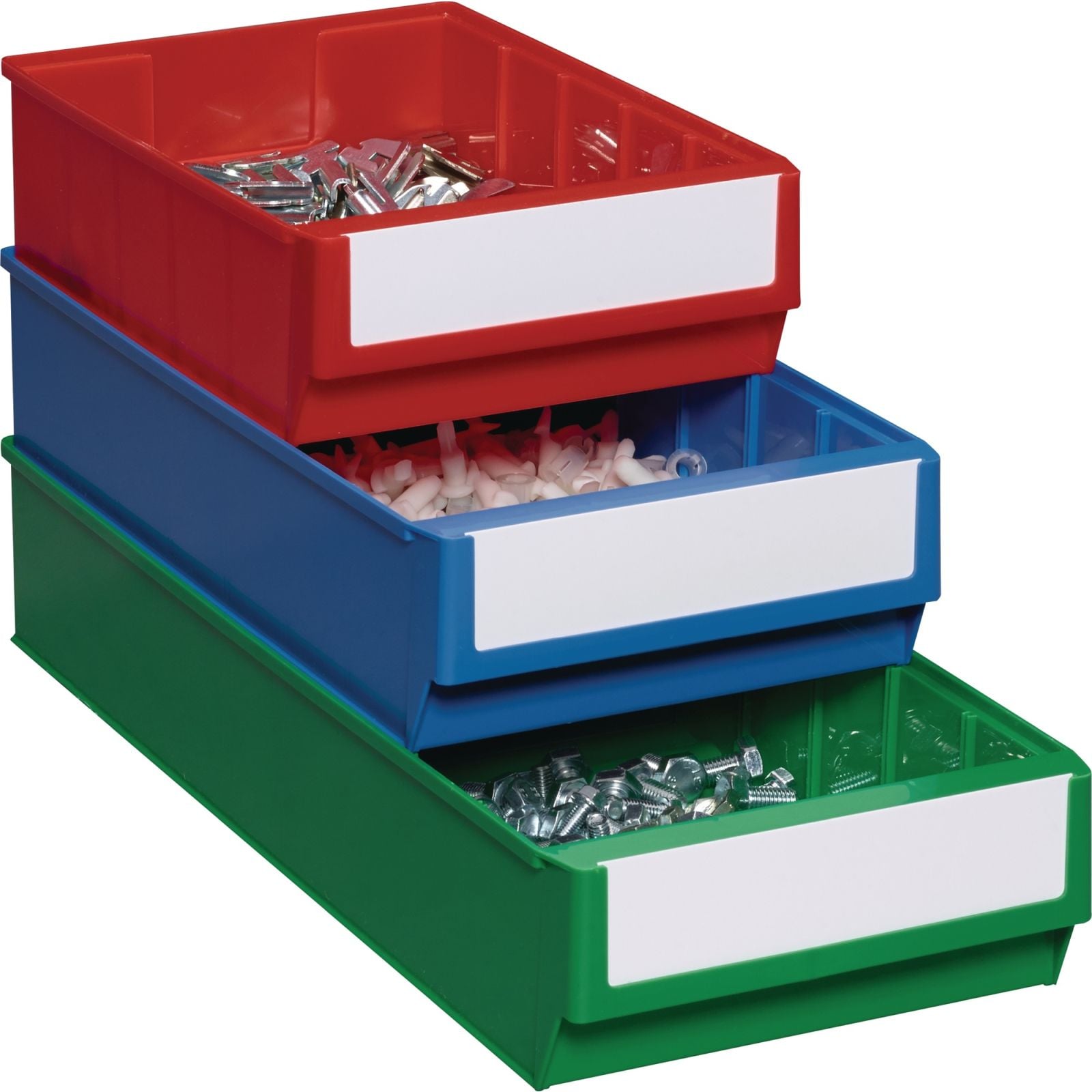 Regalkasten L300xB183xH81mm rot PP TECWERK