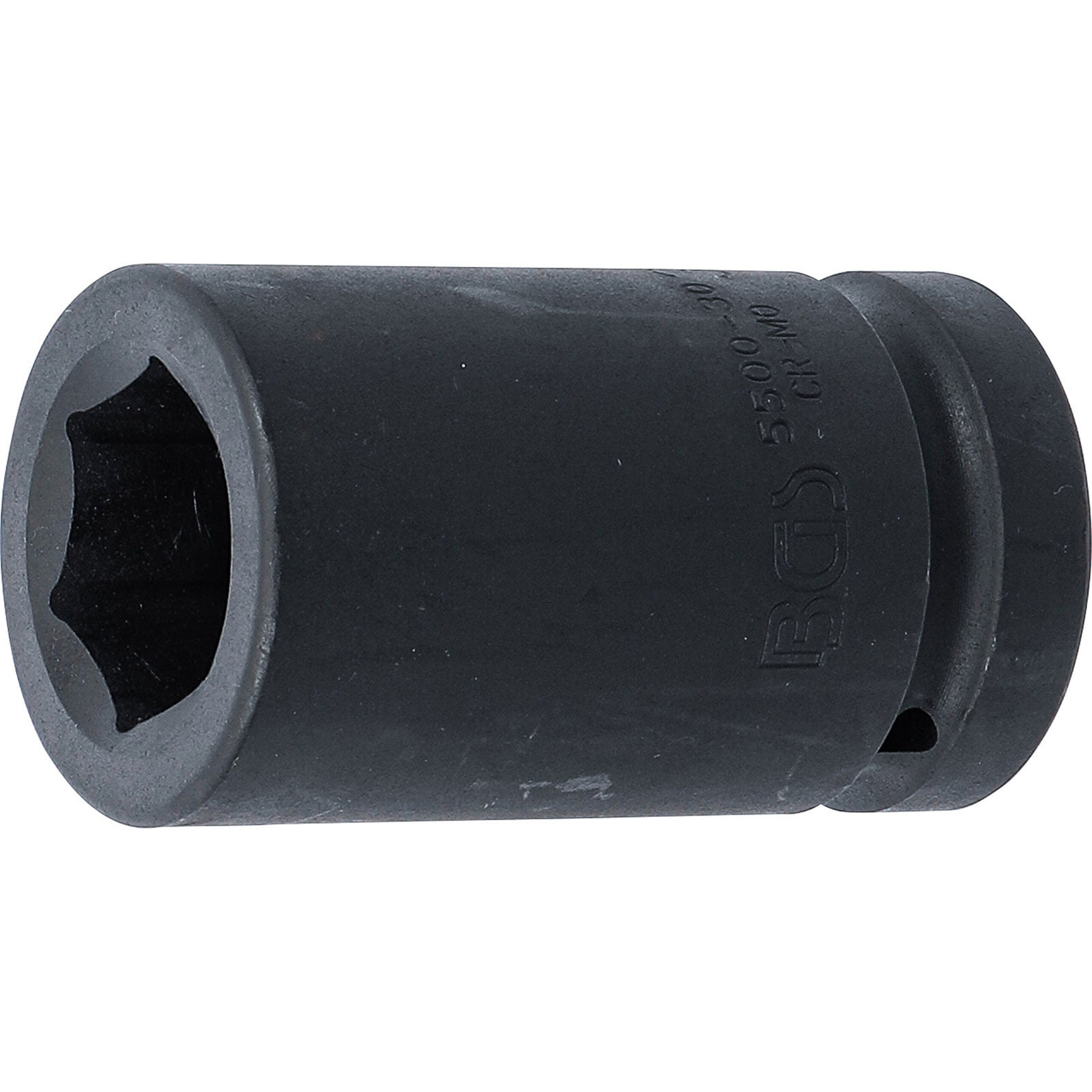 BGS Kraft-Steckschlüssel-Einsatz Sechskant tief Antrieb Innenvierkant 25 mm (1") SW 30 mm - 5500-30