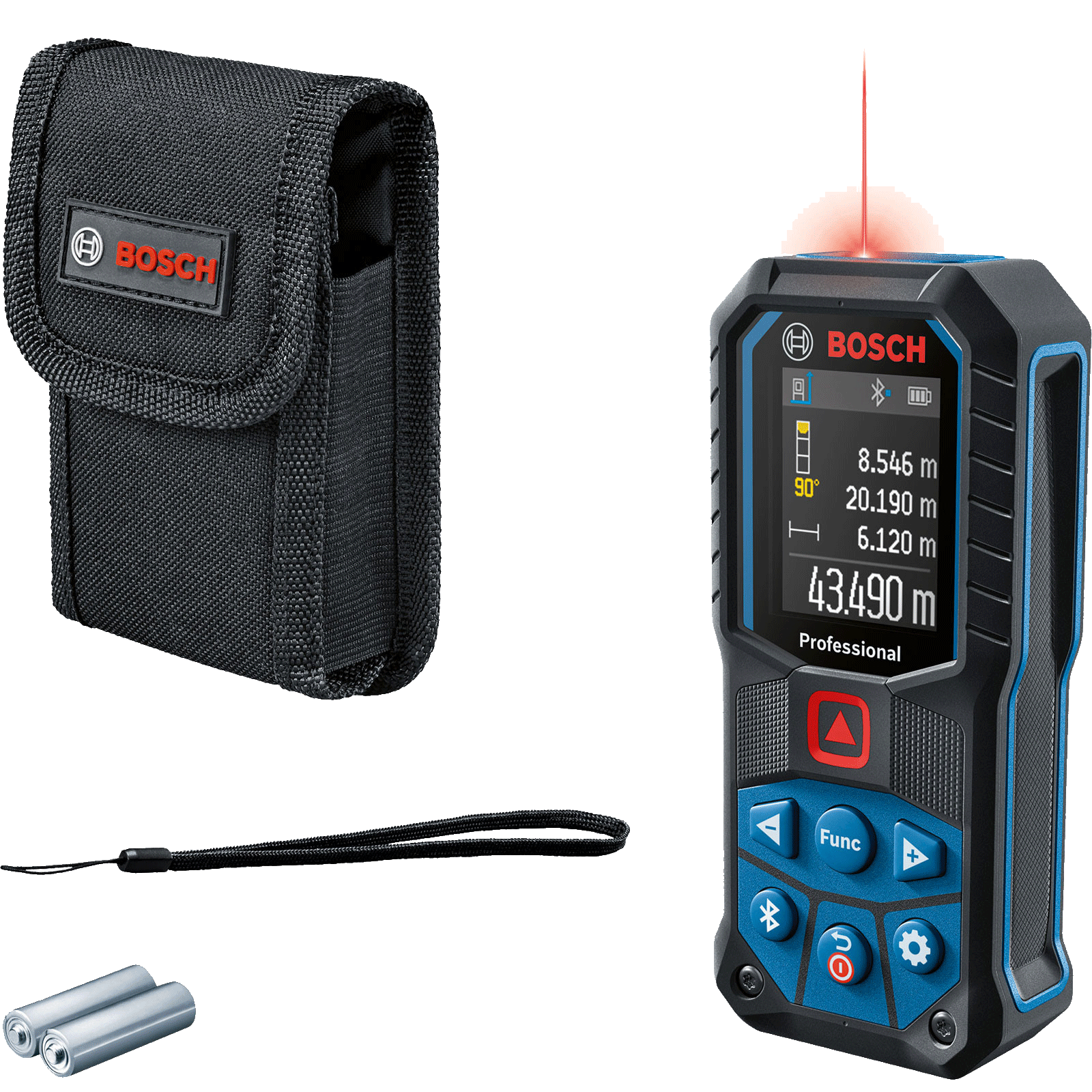 Bosch Professional Laser-Entfernungsmesser GLM 50-27 CG mit Zubehör