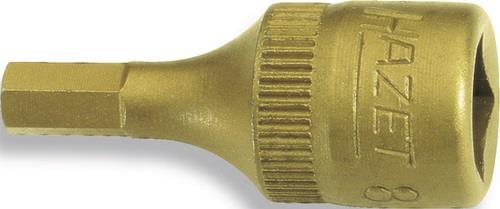Hazet Steckschlüsseleinsatz 8501 1/4" Innen-6-kant SW 6 mm L 28 mm - 8501-6