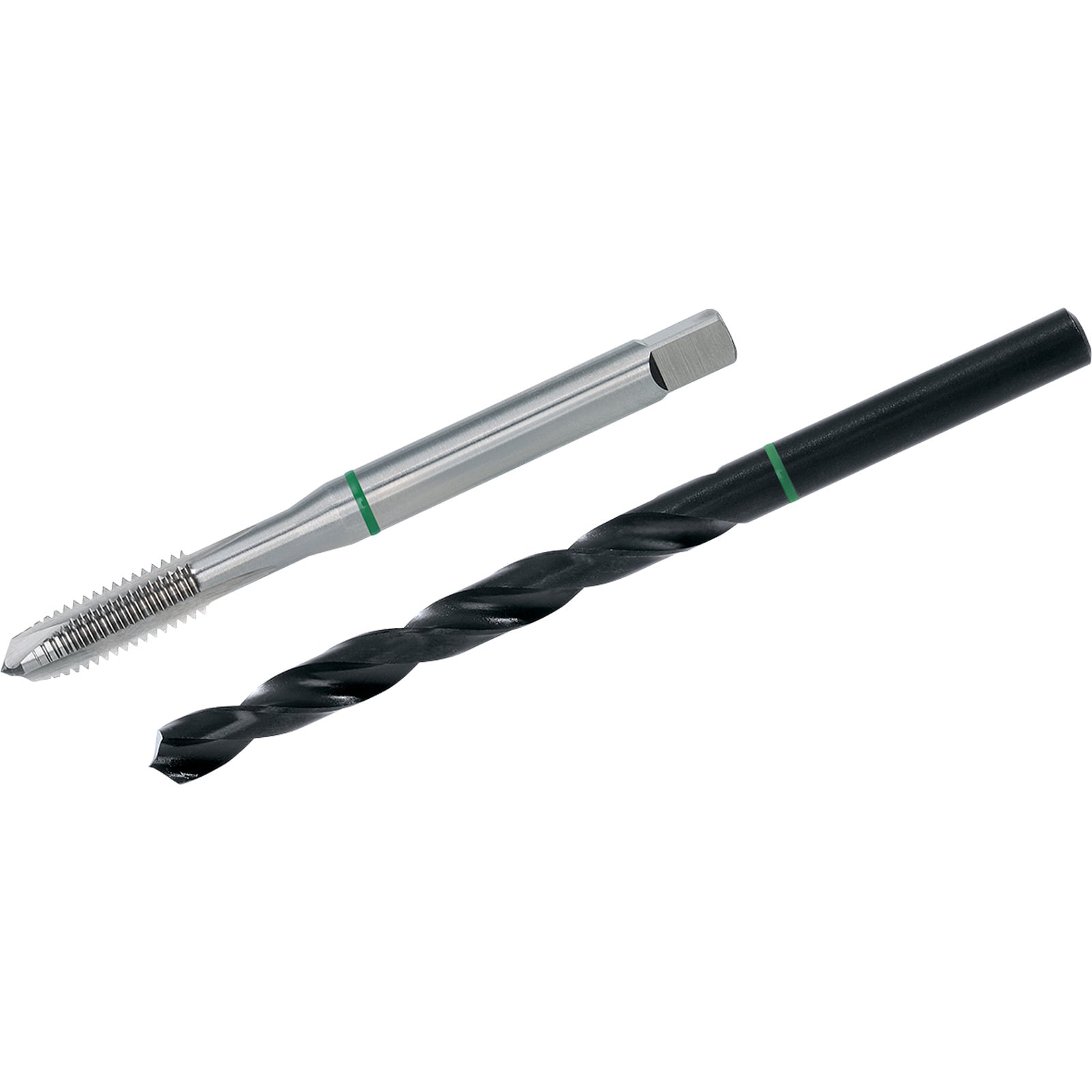VÖLKEL GRÜNRING TwinBox Maschinengewindebohrer + Spiralbohrer HSS-E M 4 x 0,7 - 35391