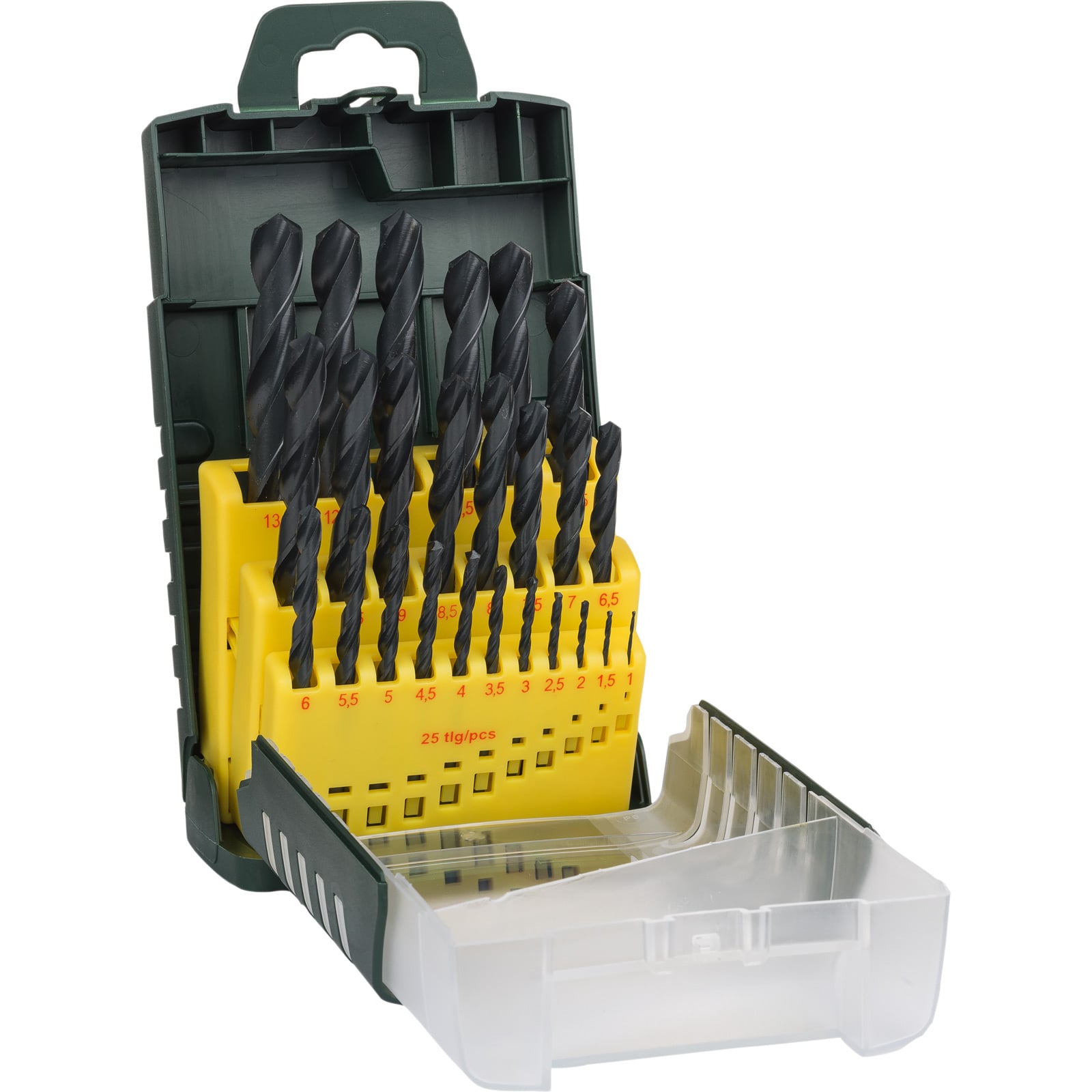 Bosch Metallbohrer-Set HSS-R,25tlg. 1 - 13 mm Gripbox - 2607017153