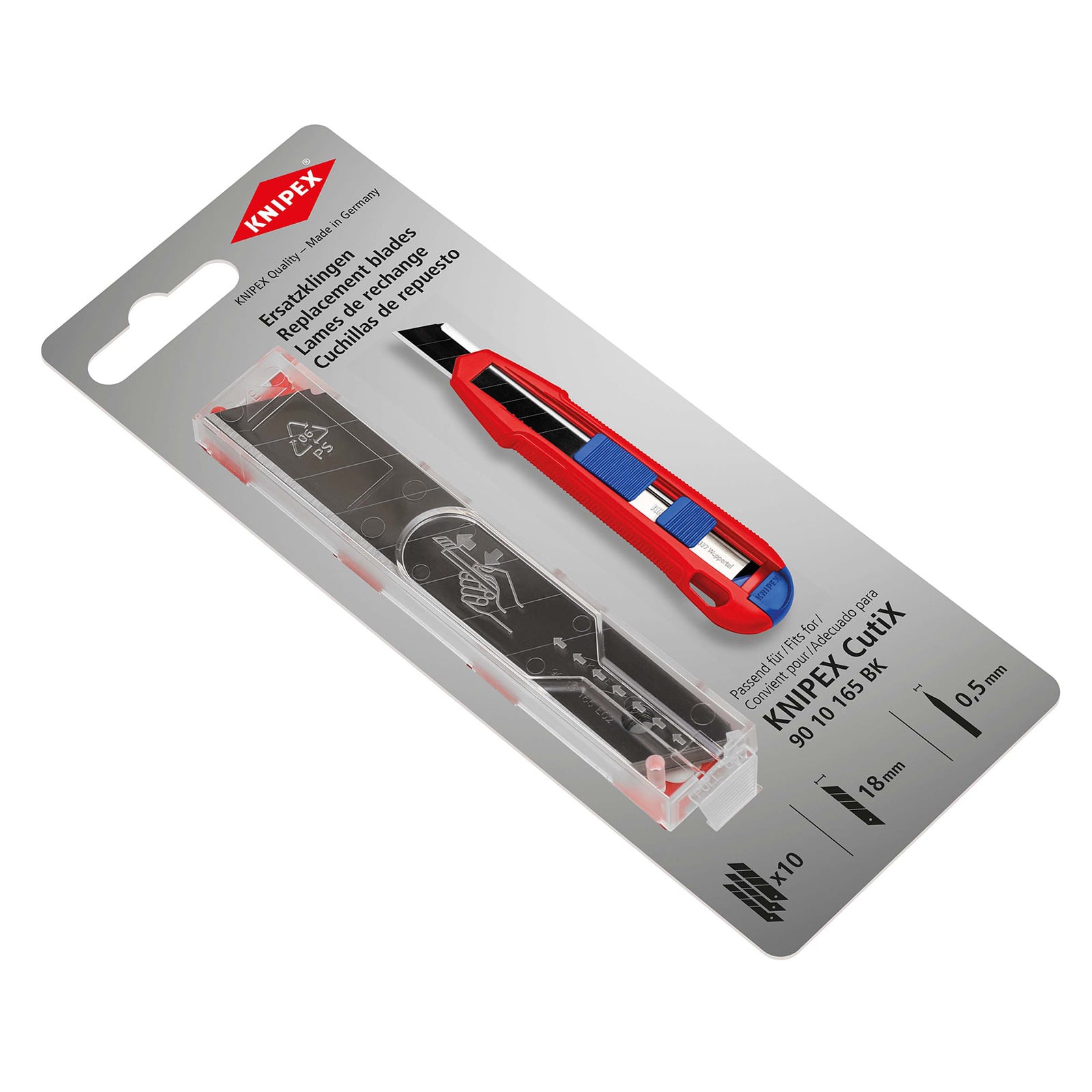 Knipex Ersatz-Klingen f. 90 10 165 BK (10x) - 901016500