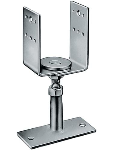 SIMPSON Strong-Tie Stützenfuß PVDB 70x160x8mm STA st.verz.z.Schr - PVDB80G