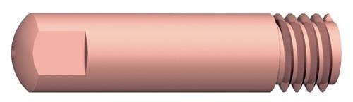 Stromdüse Draht-Ø 0,8mm M 6 L.25mm E-Cu A.BINZEL