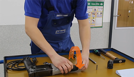 Ohne Spindelstopp – Schritt 6