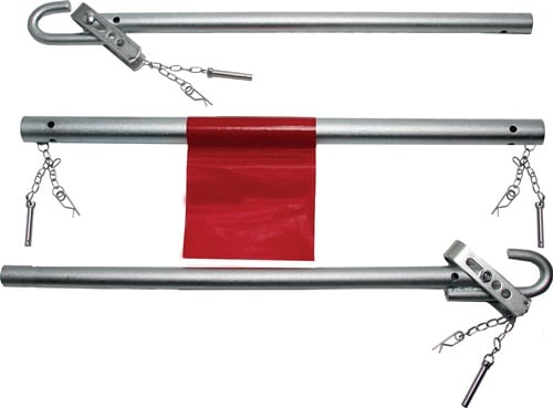 Abschleppstange STA/Metall L1,8xB65xH53mm G.4,26kg silber - 10481