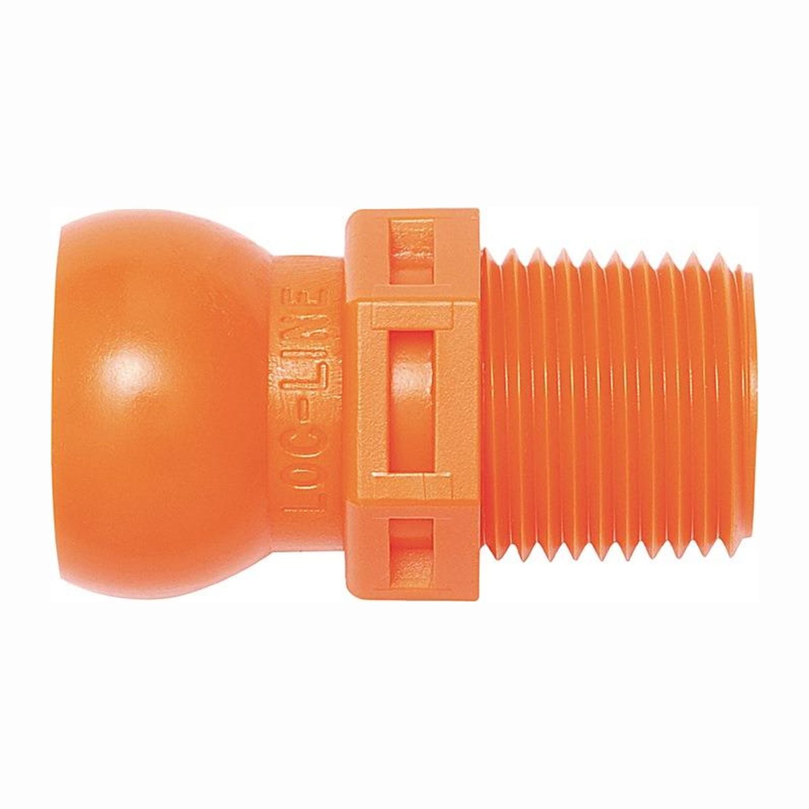 LOC-LINE 4x Gewindenippel NPT R 3/8 Größe 1/2″ - L51804