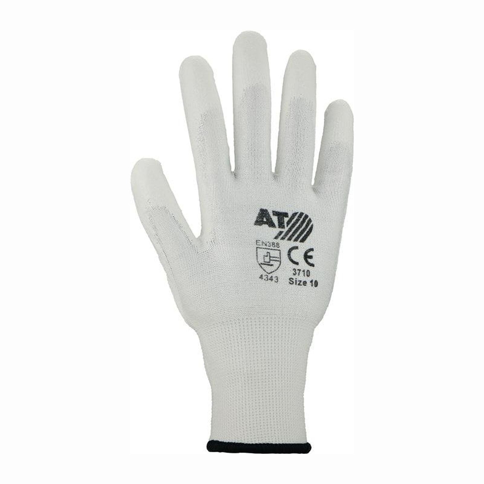 ASATEX Schnittschutzhandschuhe weiß Schnittschutzlevel 3 Gr. 6 - 3710/6