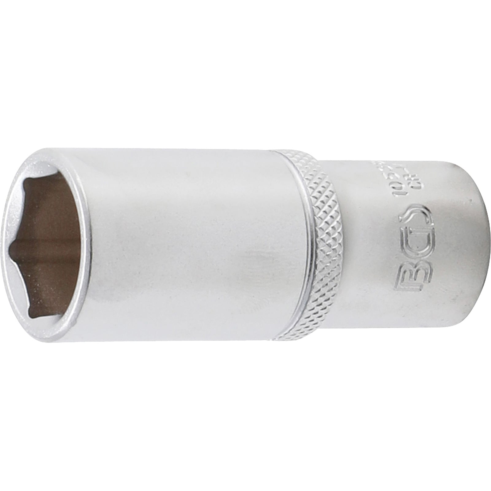 BGS Steckschlüssel-Einsatz Sechskant tief Antrieb Innenvierkant 10 mm (3/8") SW 18 mm - 10538