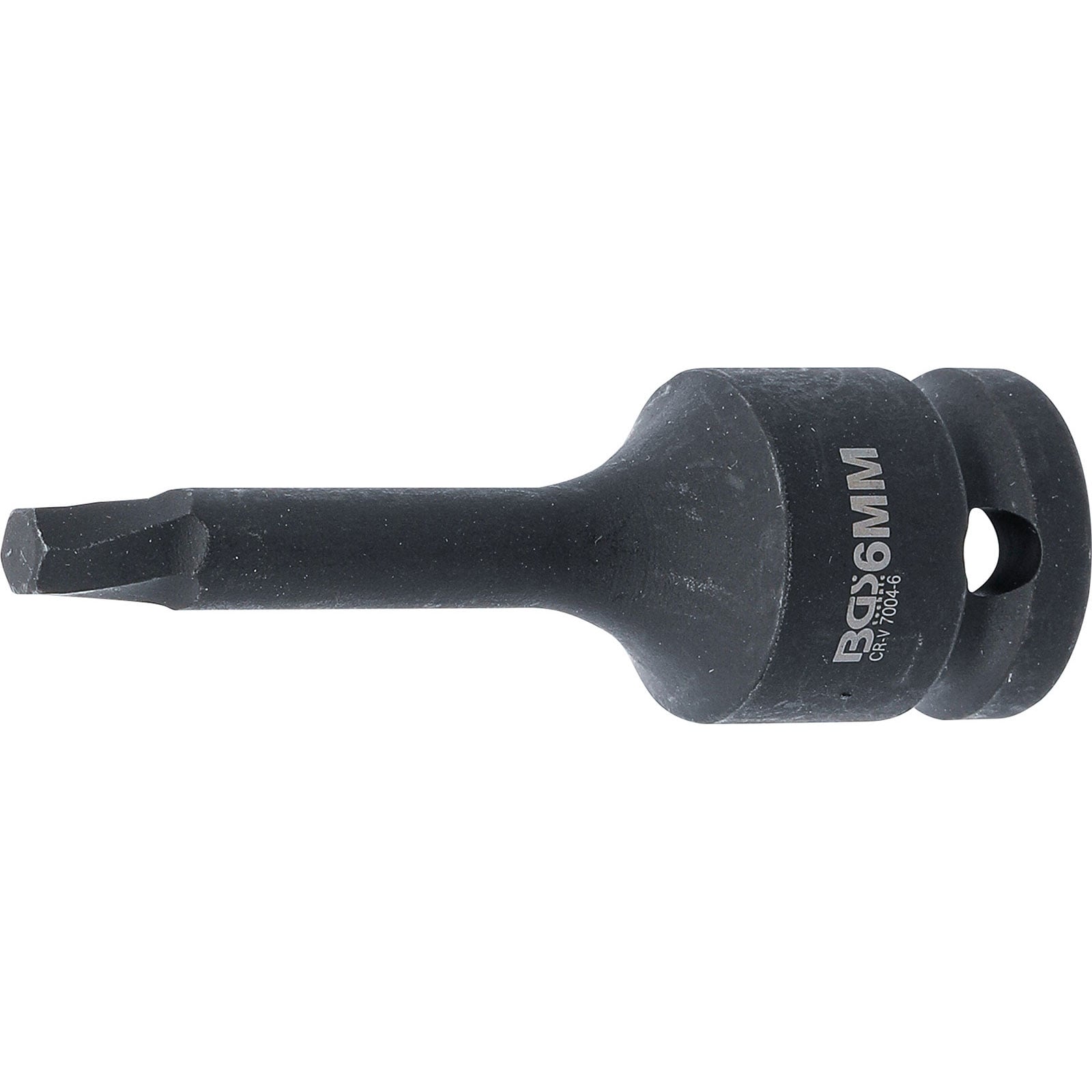 BGS Schraubenausdreher Antrieb Innenvierkant 12,5 mm (1/2") für defekten Innensechskant 6 mm - 7004-6