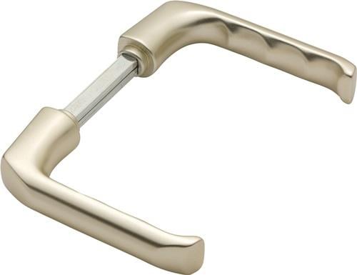 HOPPE Türdrückerpaar London 113 H Alu.F2 o.Rosetten VK 10mm - 6168413