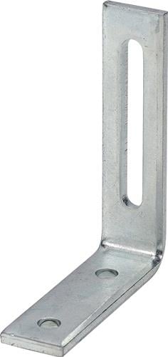 VORMANN Verstellwinkel L.80x65 mm B.20 mm S.4 mm Stahl roh blau verzinkt - 000178080Z