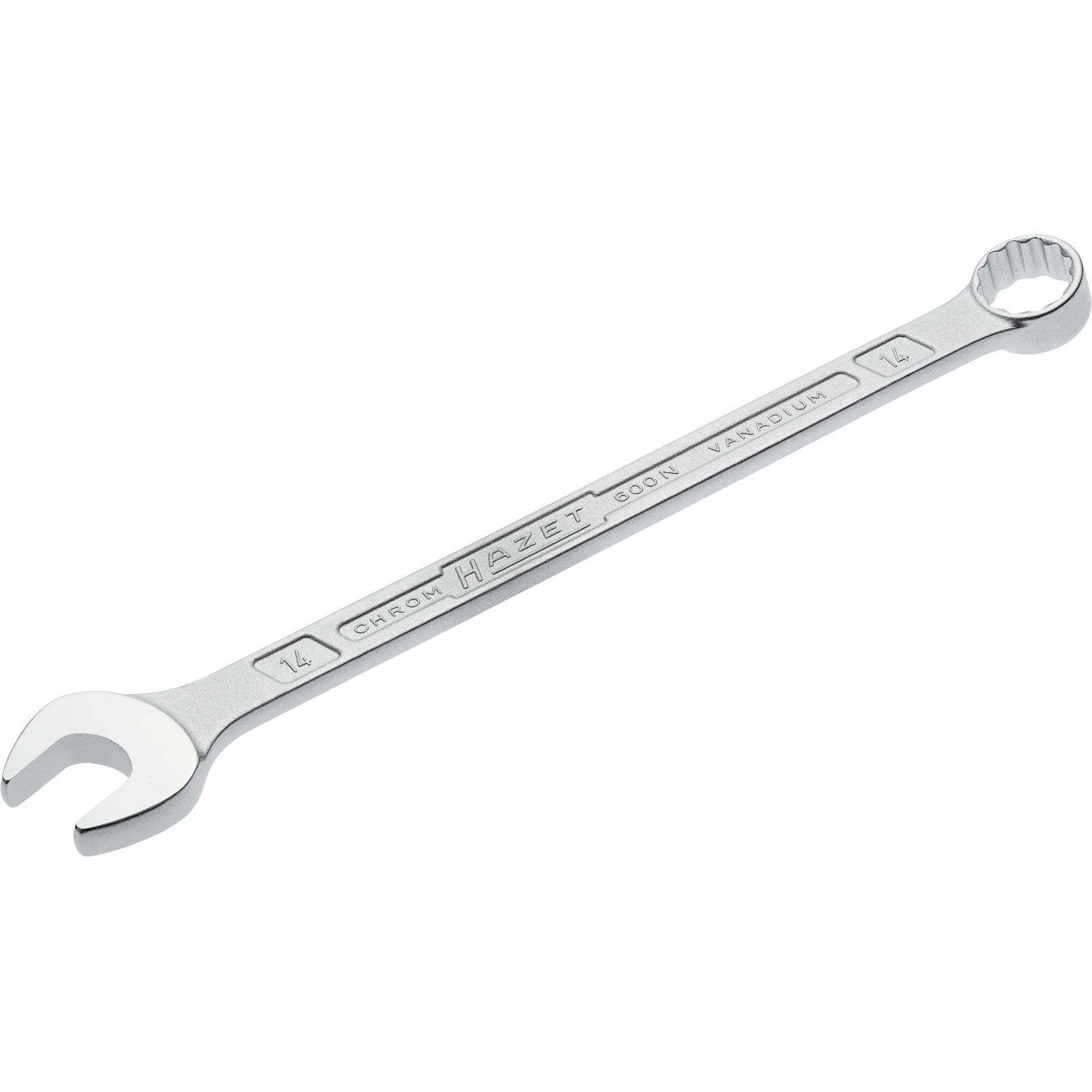 Hazet Ringmaulschlüssel 600N SW 14mm L.204,5mm Form A Spezialstahl - 600N-14