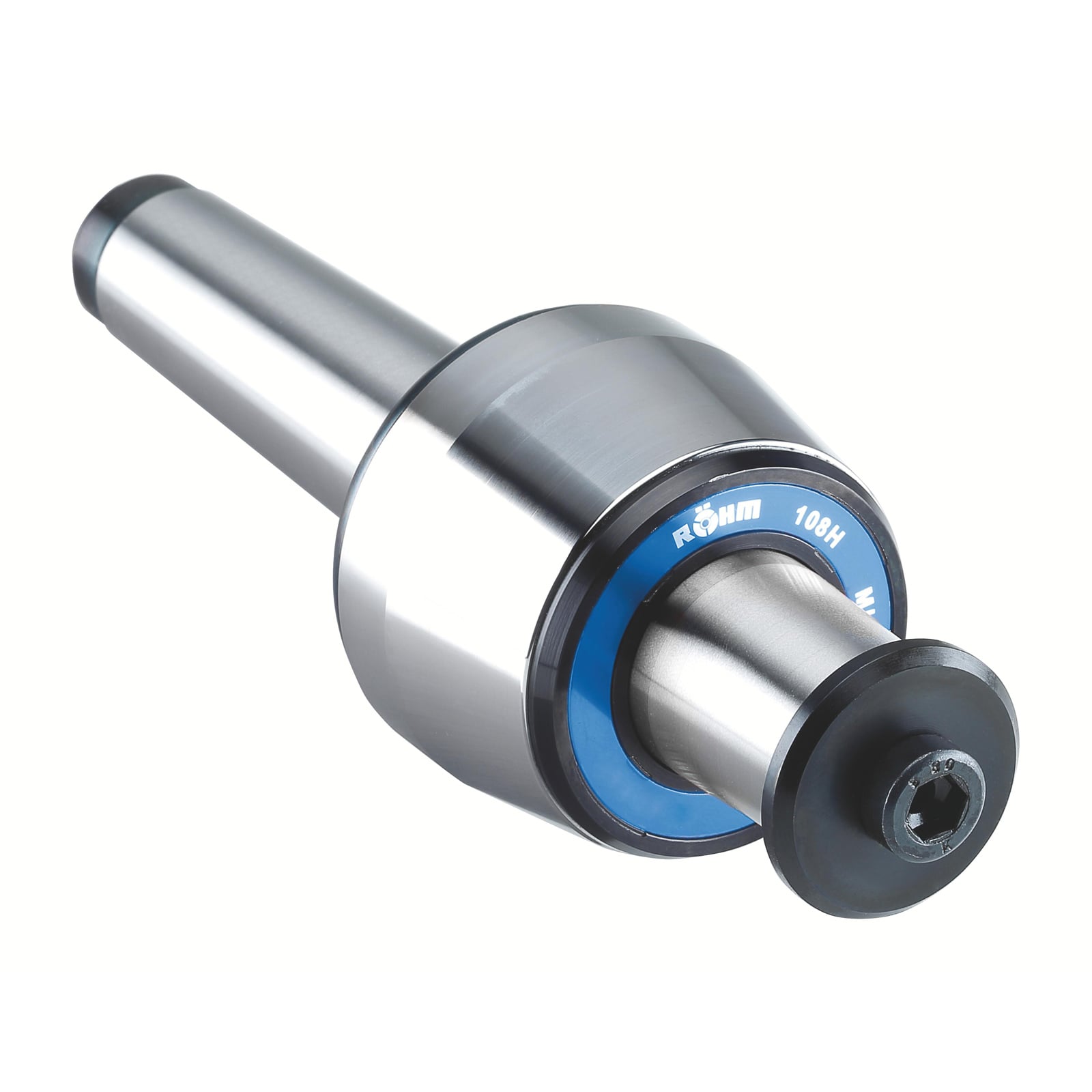 Röhm Mitlaufender Zentrierkegel, Aufnahme MK 6, Größe 114, auswechselbar, 75° - 304564
