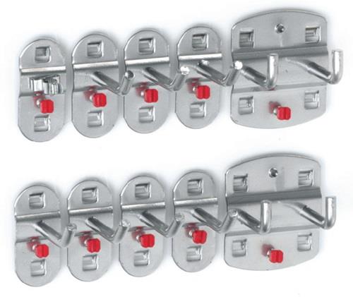 KAPPES Werkzeughaltersortiment 10tlg. kunststoffbeschichtet - 4027.01.0001