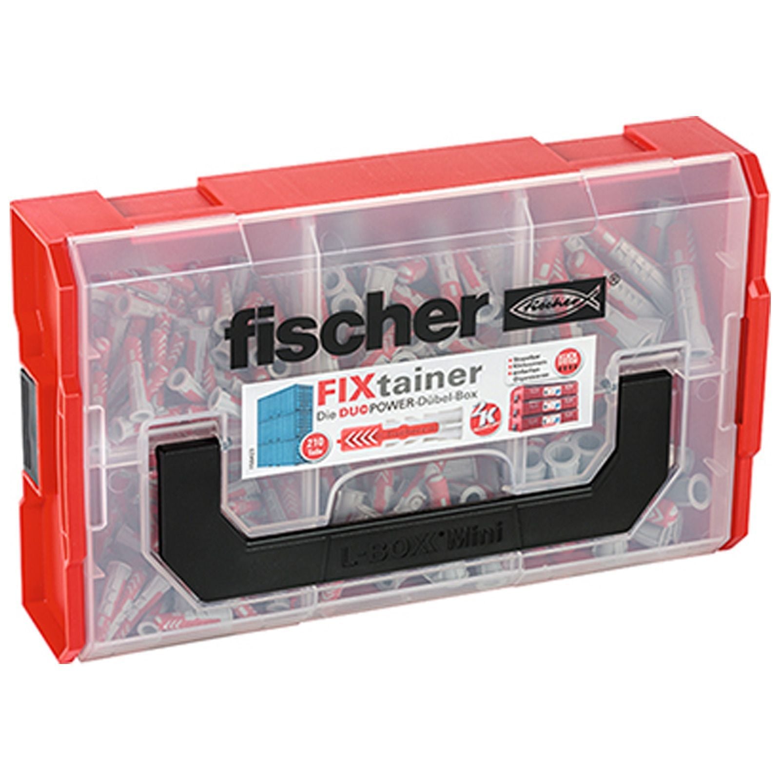 Fischer 1x DUOPOWER mit Schraube -FIXtainer 210tlg.  - 535969