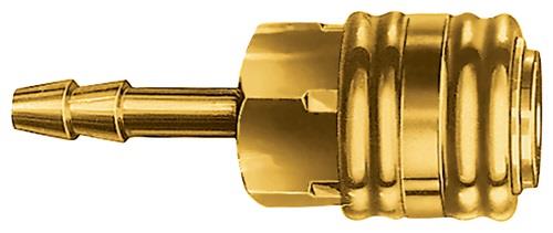 EWO Schnellverschlusskupplung DN 7,2 Tülle Messing Schlauchweite LW 9 - 308024