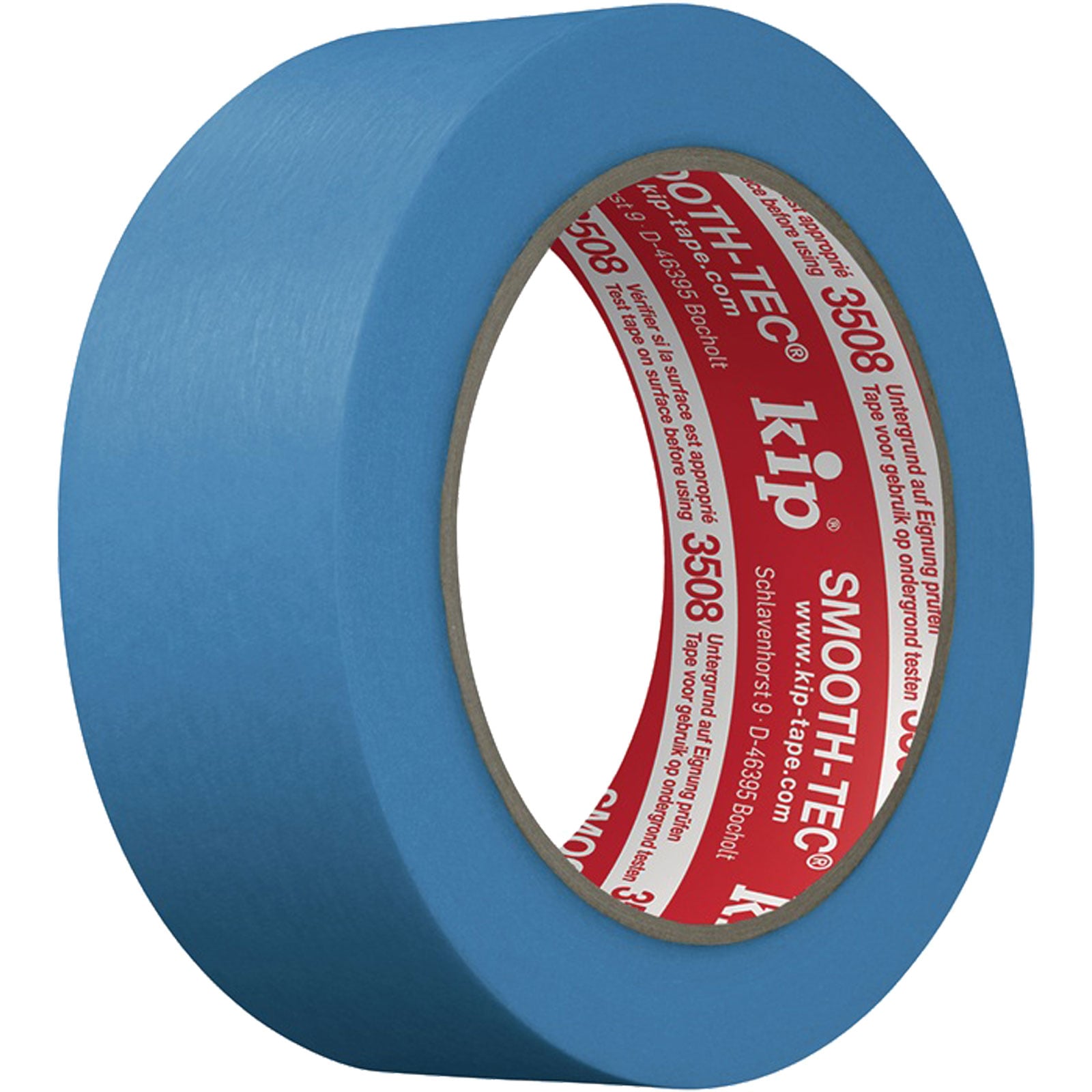 KIP Glattkreppband 3508 SMOOTH-TEC glatt blau 50 m x 36 mm - 3508-35