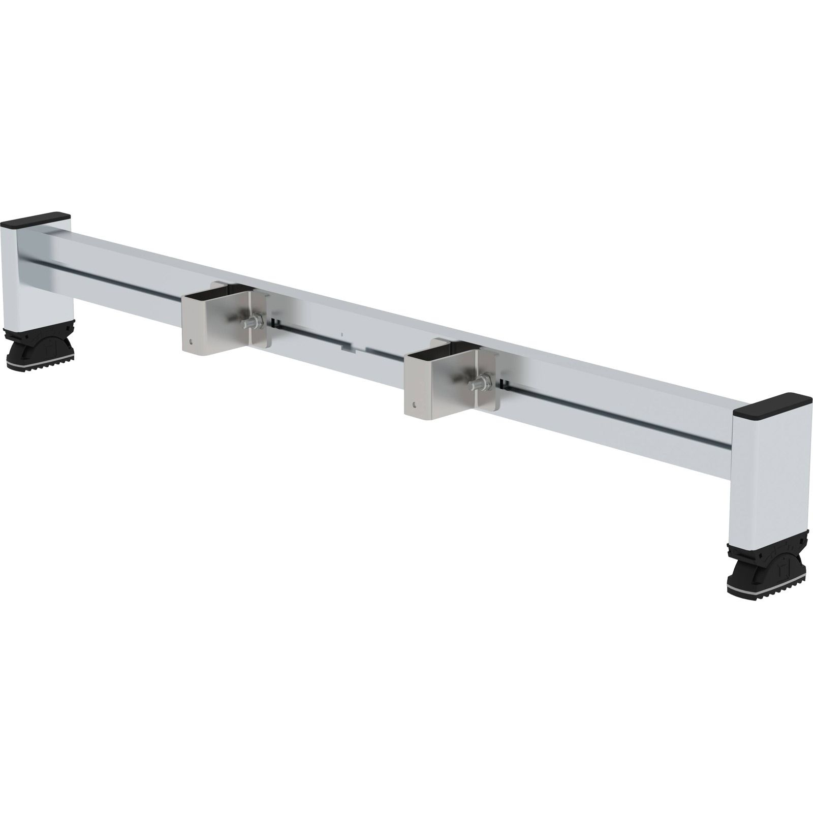 Günzburger Steigtechnik Nachrüst-Traverse mit nivello-Leiterschuh Breite 0,93 - 1,2 m