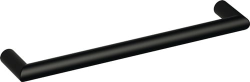 HEWI Möbelgriff 562.13B192 Ku.90 tiefschwarz ma 192mm D.13mm - 562.13B192 90