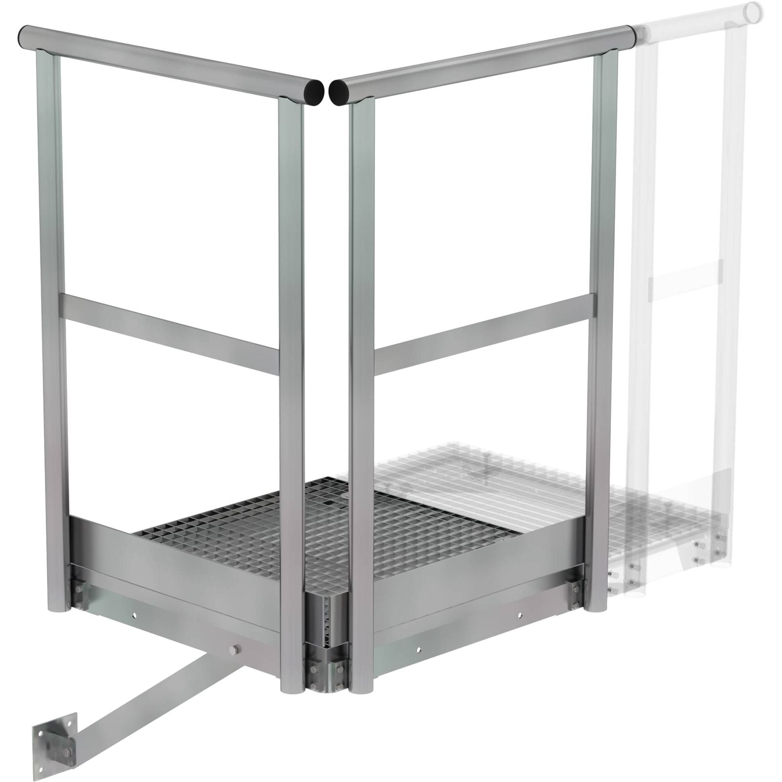 Günzburger Steigtechnik Grundpodest 0,8 x 0,8 m - 060942