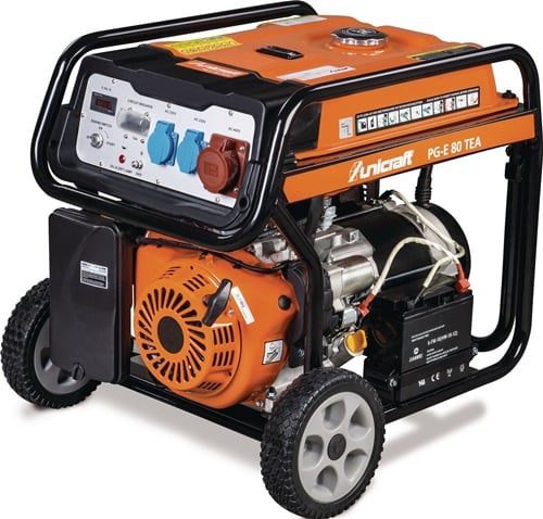 UNICRAFT Stromerzeuger PG-E 80 TEA 6,5 kW Benzin - 6706080