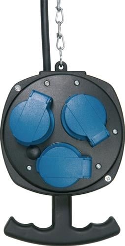 Hängestromverteiler CEE 5-polig 400V/16 A 2x CEE 5-polig 400V/16A 6h+3x 230V/16A