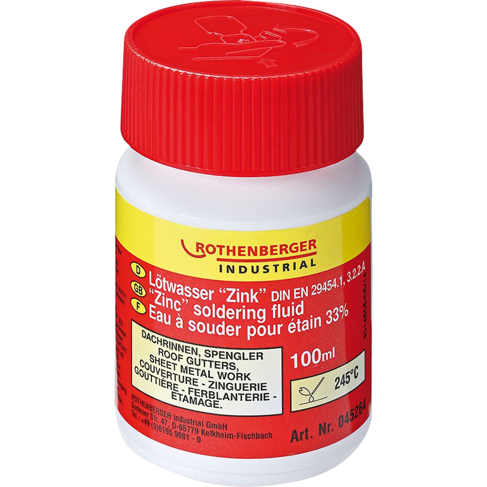 ROTHENBERGER Industrial Lötwasser Zink - 45264