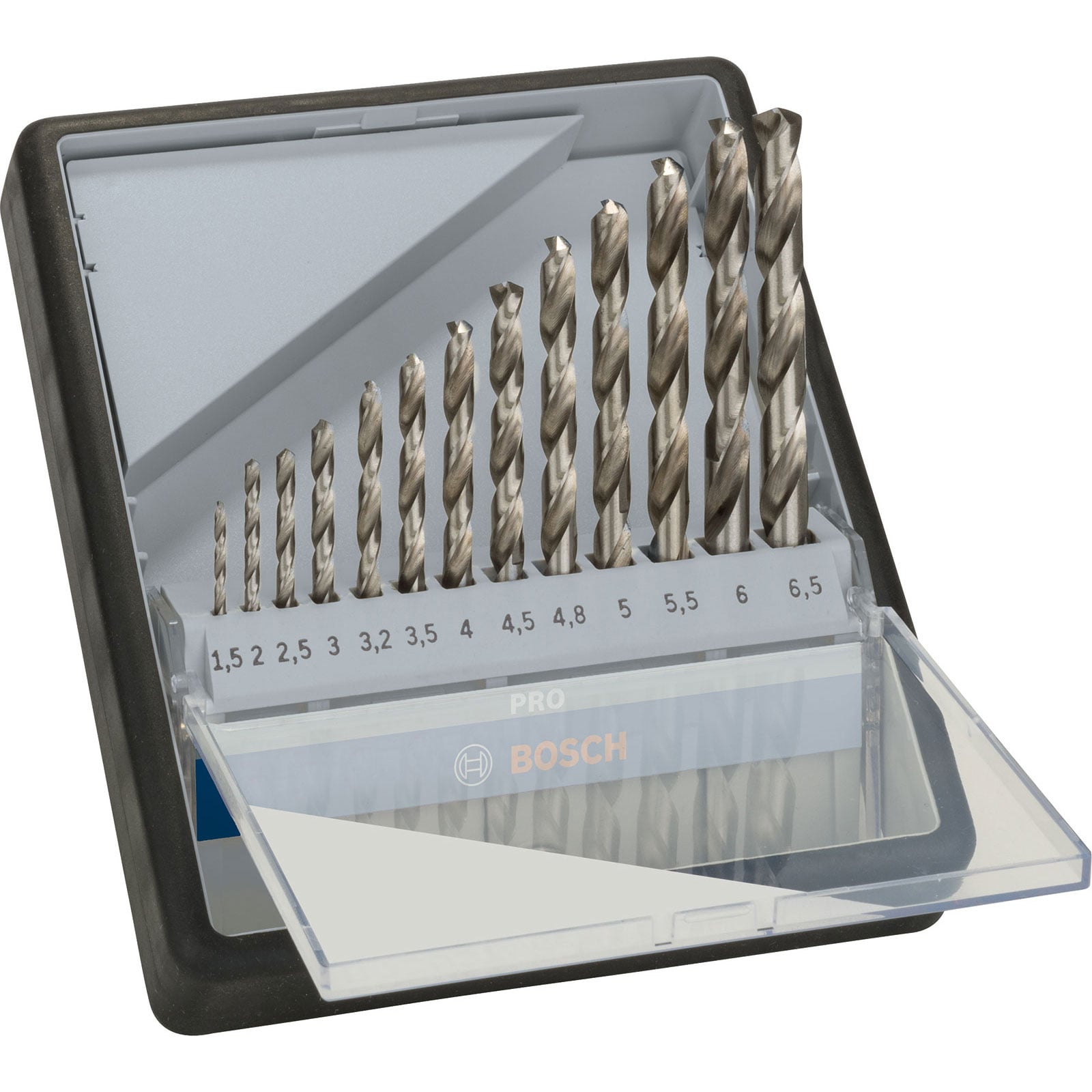 Bosch PRO Metal HSS-G Spiralbohrer-Set 13-tlg. - 2607010538