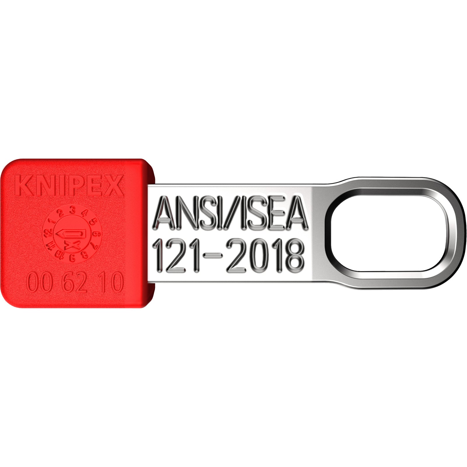 Knipex TehteredTool Clips rot (10 Stk) - 006210TR