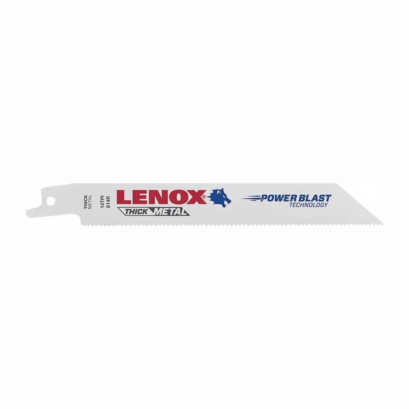 LENOX 5x Säbelsägeblatt 614R Länge 152 mm Breite 19 mm TPI 14 - 20564614R