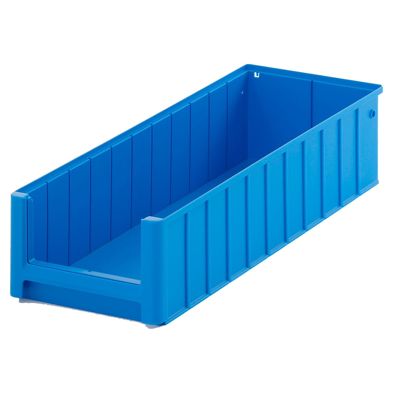 8x Regal- und Materialflusskästen Himmelblau ähnlich RAL 5015